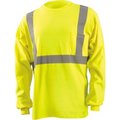 Occunomix OccuNomix Classic Flame Resistant Long Sleeve T-Shirt, Class 2, Hi-Vis Yellow, 5XL, LUX-LST2/FR-Y5X LUX-LST2/FR-Y5X